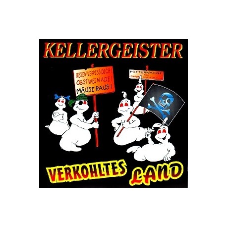 Kellergeister - Verkohltes Land   (CD)