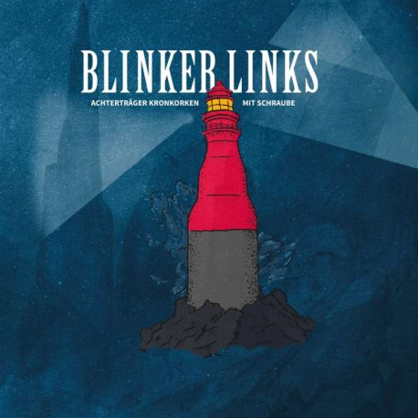 Blinker Links - Achterträger Kronkorken mit Schraube (LP)