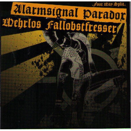 Alarmsignal / Fallobstfresser / Paradox / Wehrlos  -  Split   (CD)