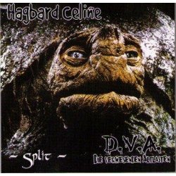 D.V.A. / Hagbard Celine  -  Split   (LP+CD)
