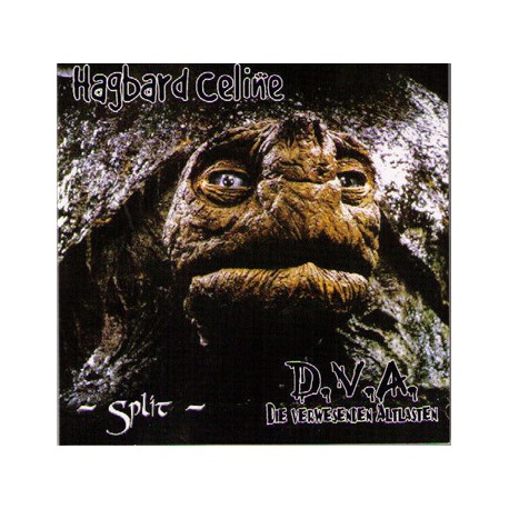 D.V.A. / Hagbard Celine  -  Split   (LP+CD)